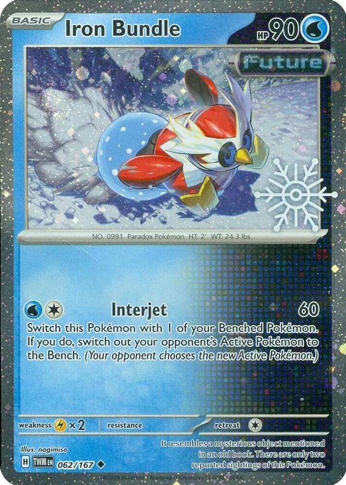 Twilight Masquerade Iron Bundle [Snowflake-Stamp] Pokémon card